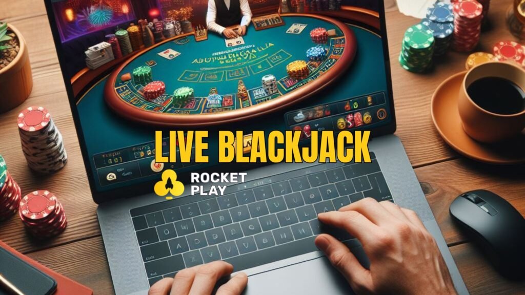 live blackjack by Rocketplay